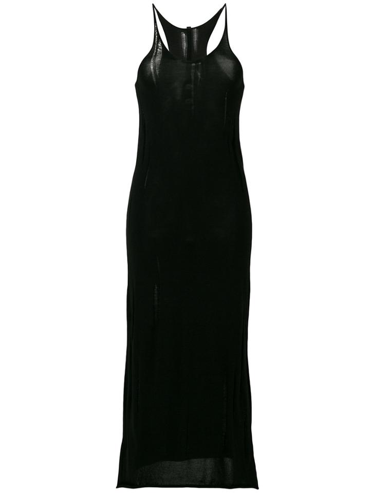 Serien°umerica Long Sleeveless Dress - Black