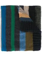 Ps By Paul Smith Striped Scarf, Men's, Nylon/mohair/wool/merino