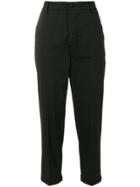 Barena Cropped Trousers - Black