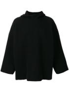 Y-3 Rear Print Hoodie - Black