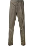 Loose Chinos - Men - Cotton - 46, Brown, Cotton, Cerruti 1881