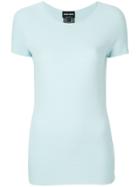 Giorgio Armani Fitted T-shirt - Blue