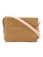 Gloria Coelho Paper Bag With Leather Straps - Brown