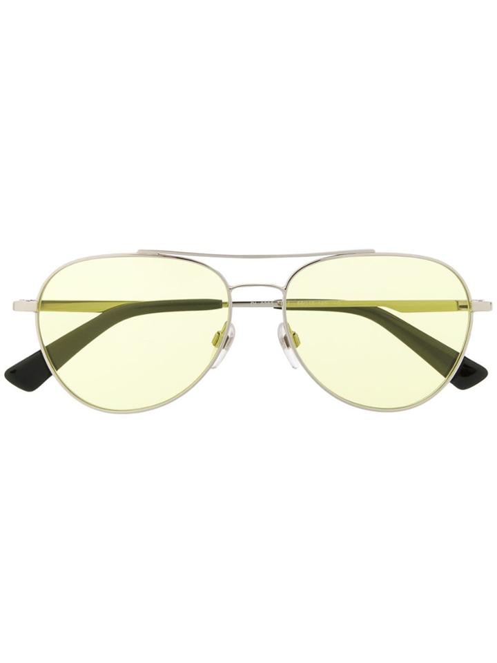 Diesel Dl0285 Aviator Sunglasses - Silver