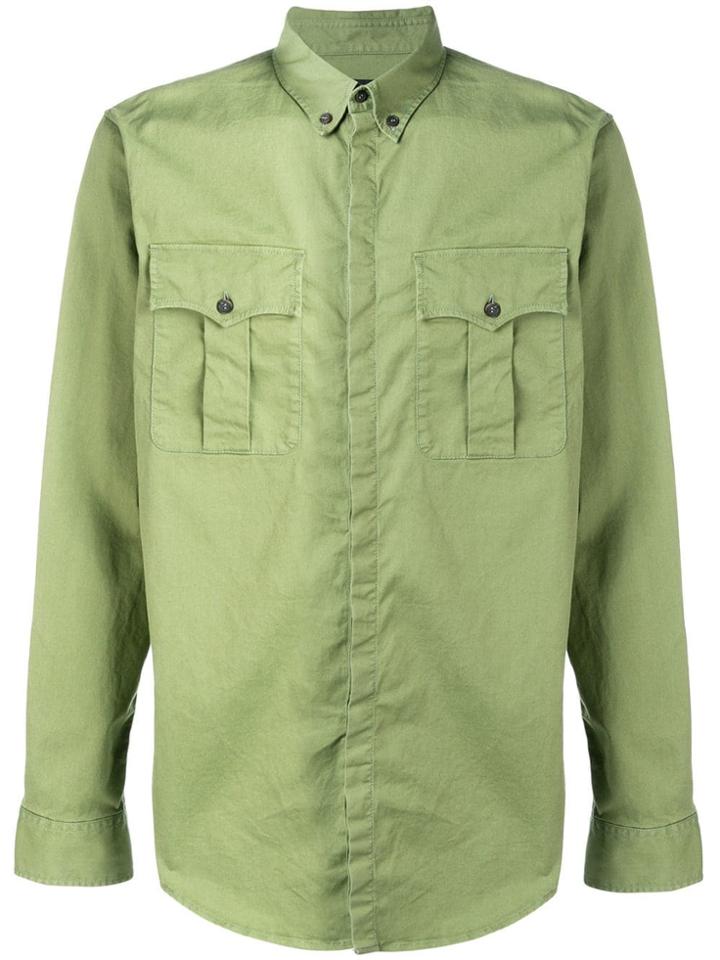 Dsquared2 Militar-style Shirt - Green