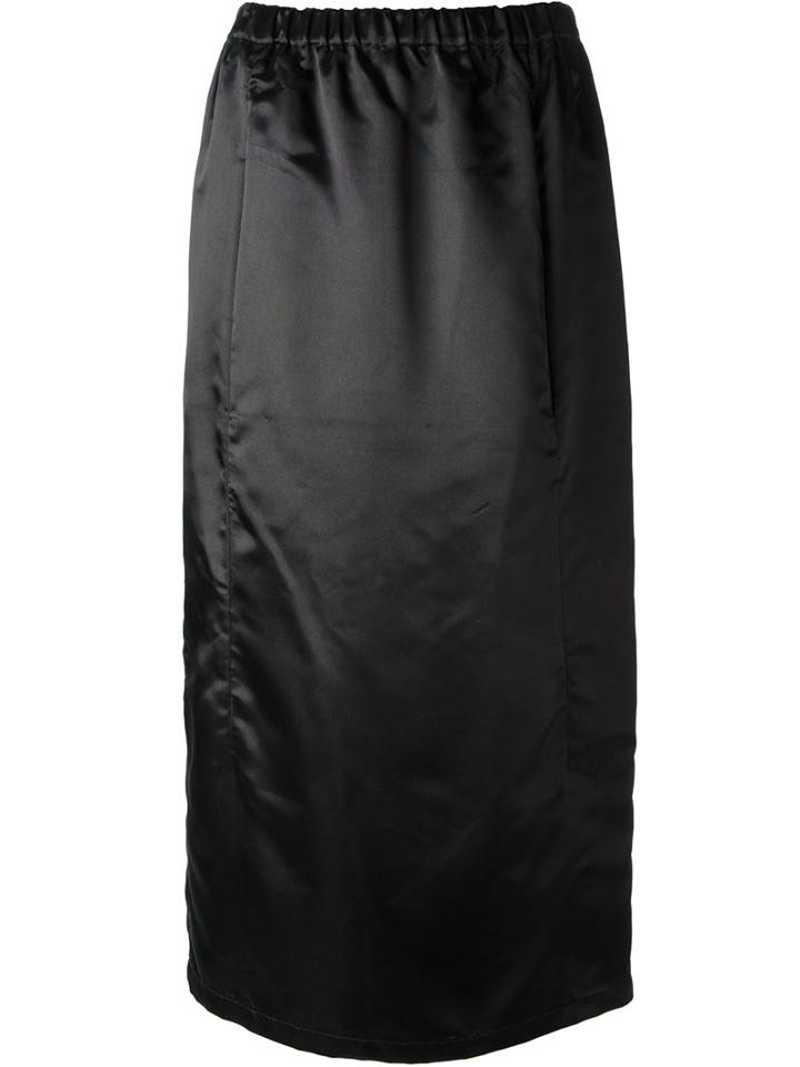 Comme Des Garçons Vintage Straight Midi Skirt