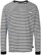Gcds Striped Sweatshirt - Black