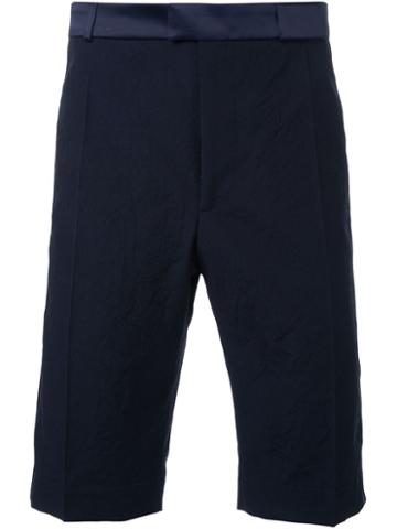 22/4 By Stephanie Hahn Contrast Waist Tailored Shorts