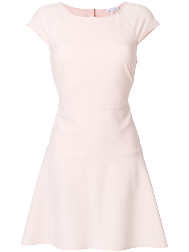 Patrizia Pepe Open Back Dress - Pink & Purple