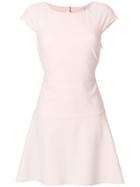 Patrizia Pepe Open Back Dress - Pink & Purple