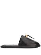 Buscemi Greenwich Slipper Shoes - Black