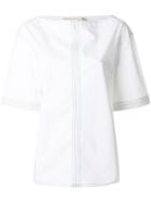 Marni Overstitched Blouse - White