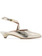 Laurence Dacade Low-heel Pumps - Gold