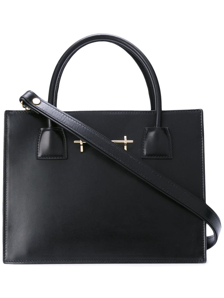 M2malletier - Classic Mini Tote - Women - Cotton/leather - One Size, Women's, Black, Cotton/leather