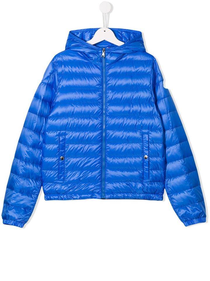 Moncler Kids Teen New Morvan Jacket - Blue