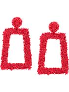 Sachin & Babi Fleur Dusk Earrings - Red