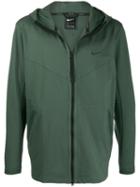 Nike Hooded Jersey Jacket - Green