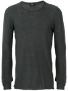Lost & Found Ria Dunn Classic Knitted Sweater - Grey