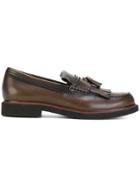 Tod's Classic Fringed Loafers - Brown