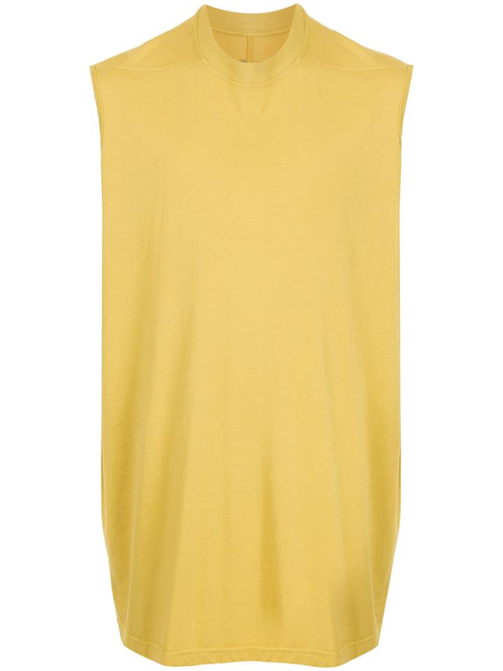 Rick Owens Drkshdw Sleeveless Jumbo Tank Top - Yellow & Orange