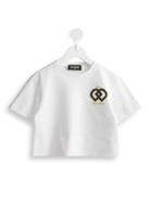 Dsquared2 Kids D Logo T-shirt, Girl's, Size: 12 Yrs, White