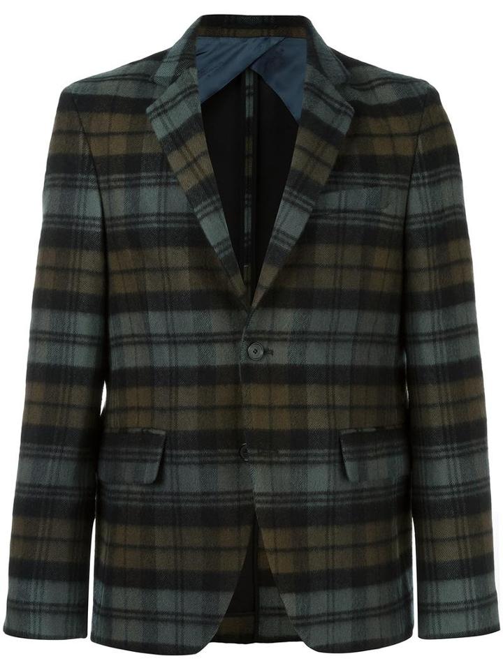 Golden Goose Deluxe Brand - Plaid Blazer - Men - Polyester/cupro/viscose/wool - S, Green, Polyester/cupro/viscose/wool