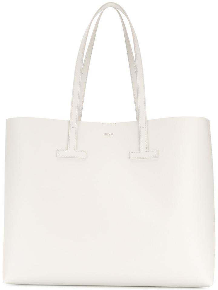 Tom Ford Oversized Shoulder Bag - White