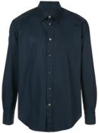 Caban Plain Relaxed-fit Shirt - Blue