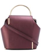 Onesixone - Mini Tote - Women - Leather - One Size, Pink/purple, Leather