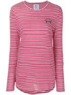 Zoe Karssen Embroidered Stripe T-shirt
