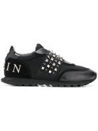 Philipp Plein Studs Runner Sneakers - Black