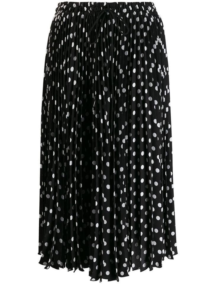Marc Jacobs Polka Dot Skirt - Black