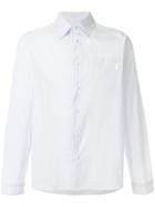 Prada Striped Boxy Shirt - White