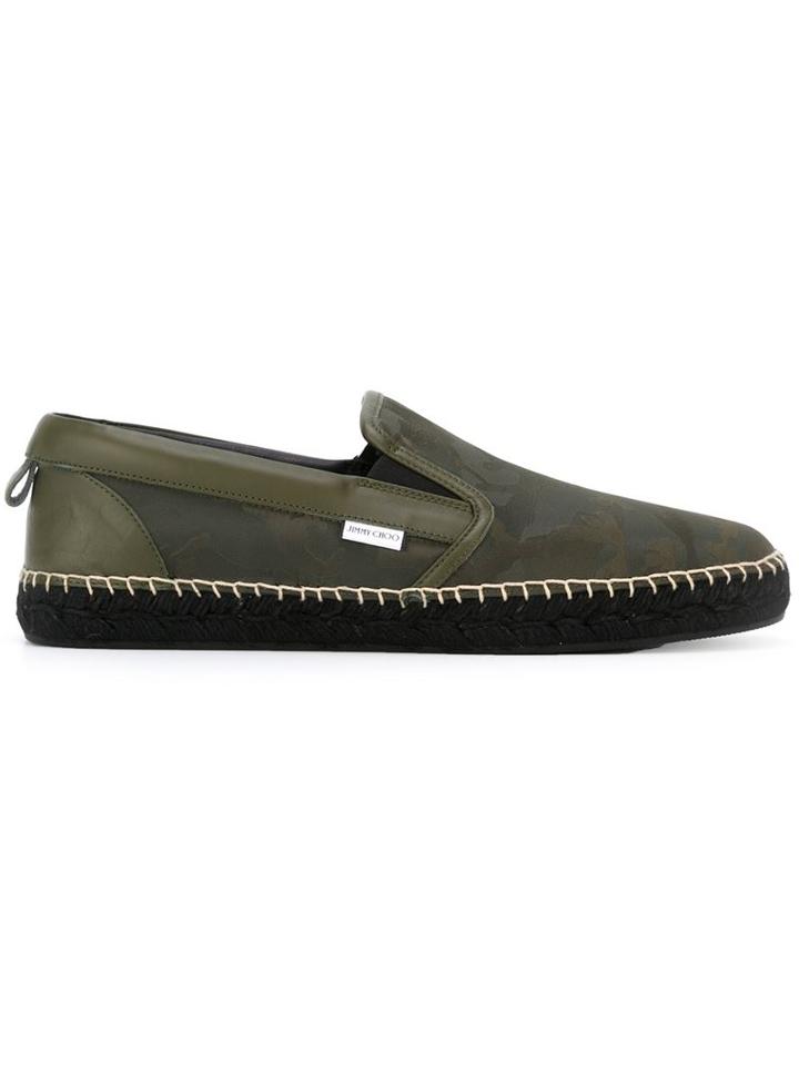 Jimmy Choo Camouflage Espadrilles