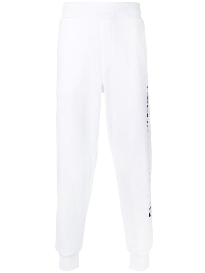 Calvin Klein Jeans Slim-fit Track Trousers - White