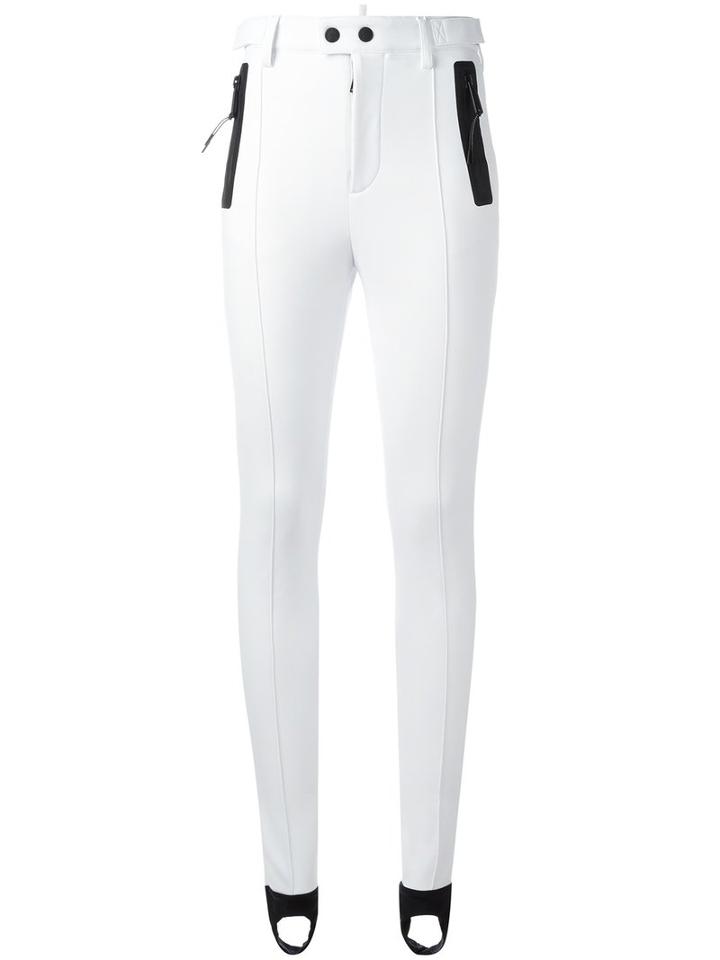 Dsquared2 Gaiter Ski Trousers, Size: 40, White, Polyamide/spandex/elastane/polyester