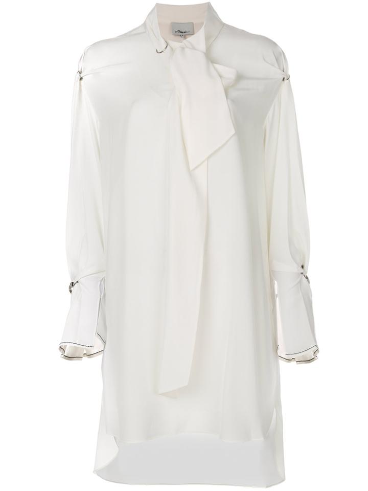 3.1 Phillip Lim Fitted Shirt Dress - White