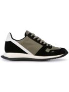 Rick Owens Vintage Runner Lace-up Sneakers - Green