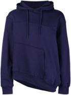 Martine Rose Twisted Hoodie - Blue