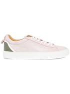 Buscemi Contrast-panel Lace-up Sneakers - Green