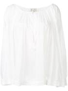 Forte Forte Front Keyhole Blouse - White
