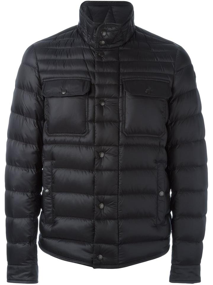 Moncler 'forbin' Jacket, Men's, Size: 5, Black, Polyamide/feather/goose Down