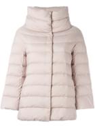 Herno Puffer Jacket, Women's, Size: 46, Pink/purple, Polyamide/polyurethane/feather Down