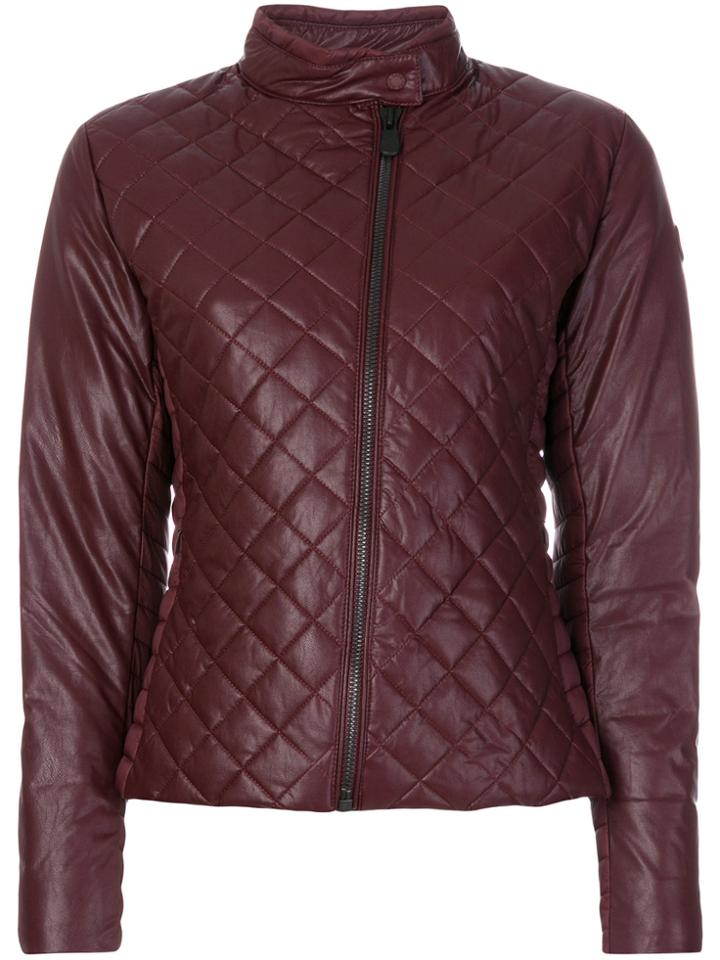 Save The Duck Capp Quilted Puffer Jacket - Red
