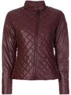 Save The Duck Capp Quilted Puffer Jacket - Red