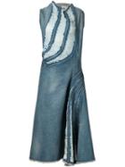 Junya Watanabe Comme Des Garçons Distressed Denim Dress
