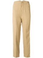 Nuur - Regular Trousers - Men - Cotton/linen/flax/viscose - 48, Nude/neutrals, Cotton/linen/flax/viscose