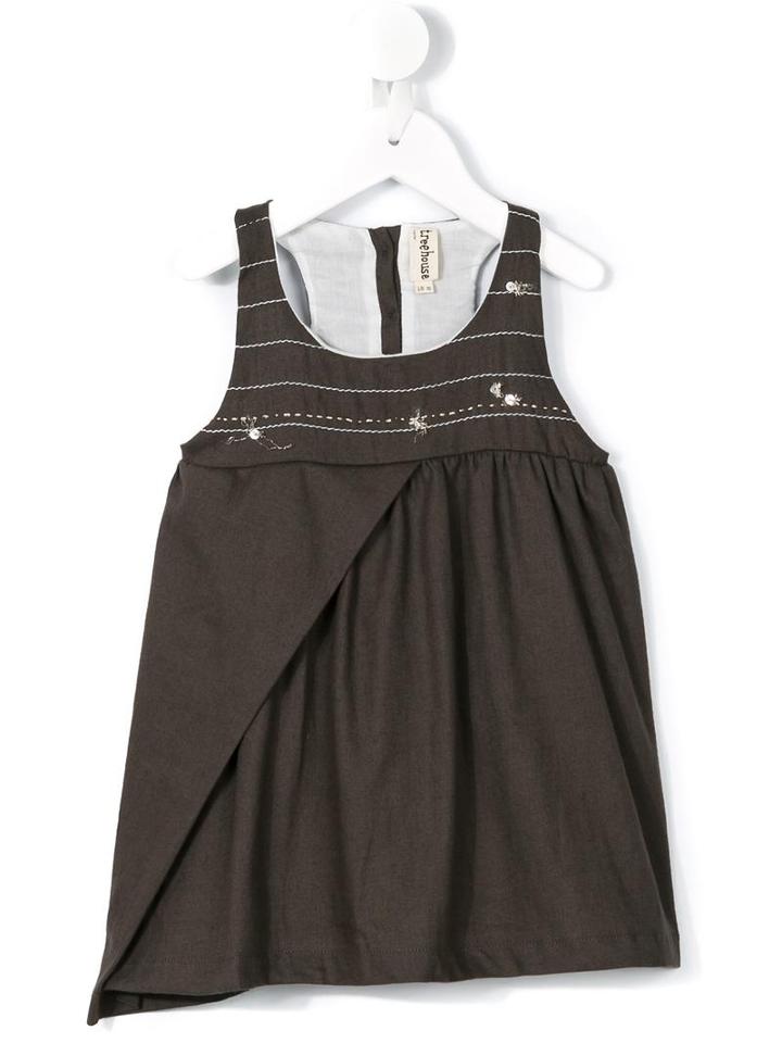 Tree House - 'mara' Dress - Kids - Cotton/wool - 24 Mth, Grey