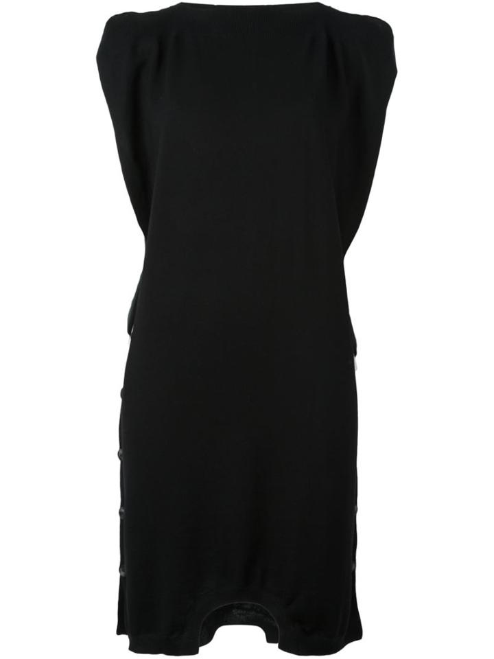 Mm6 Maison Margiela Side Button Knitted Dress
