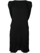 Mm6 Maison Margiela Side Button Knitted Dress